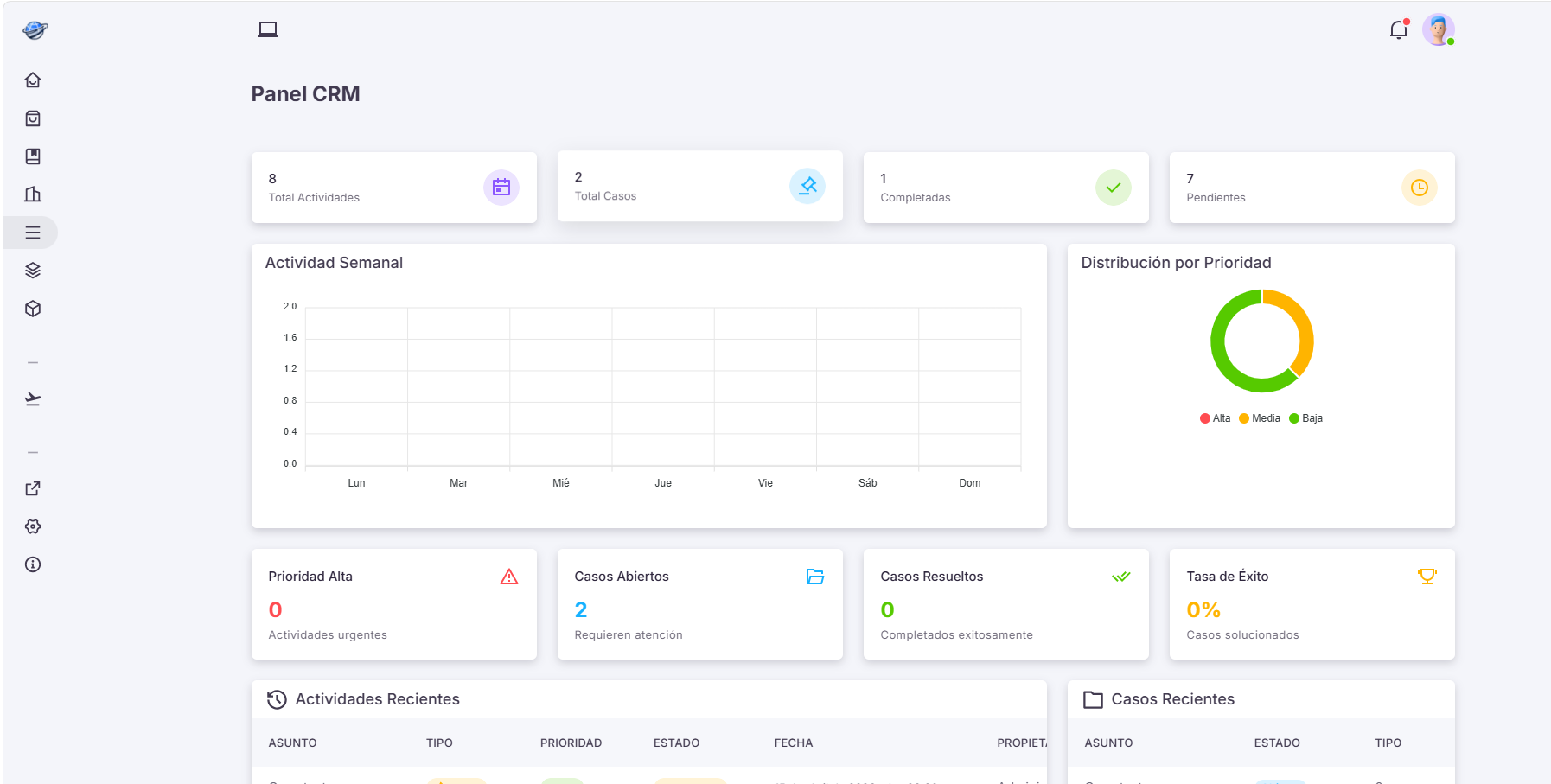 ERP con CRM de facturación